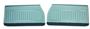 PUI 1969 Skylark Custom GS Front Assembled Door Panels Pair